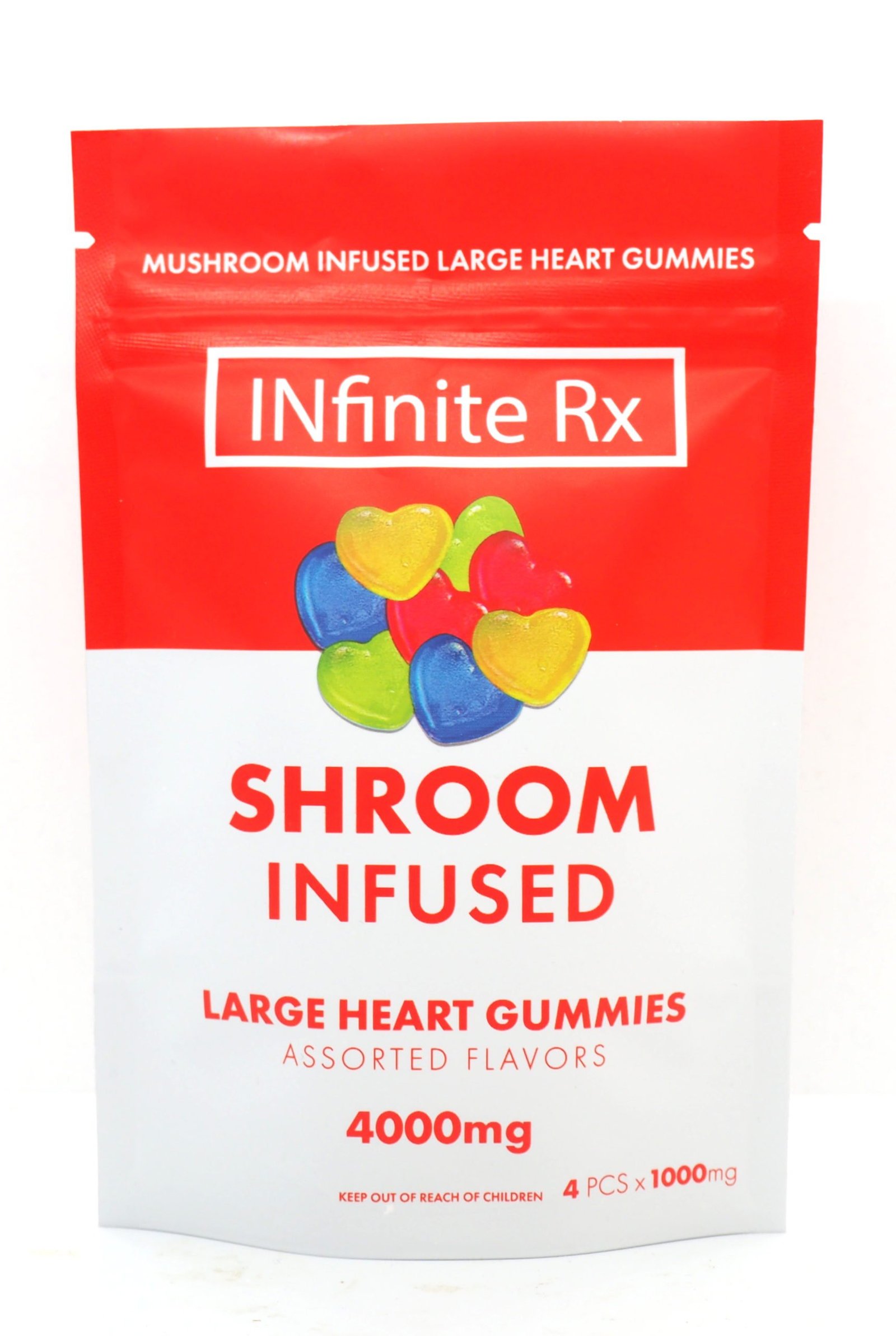 INfinite Rx Shroom Infused Large Heart Gummies