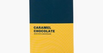 Caramel Chocolate Psychedelic Chocolate Bar